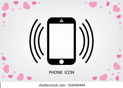 phone icon vector illustration EPS 10.