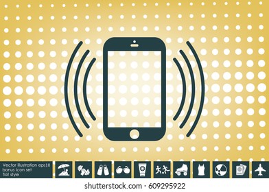 phone icon vector illustration EPS 10.