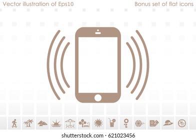 phone icon vector illustration EPS 10.