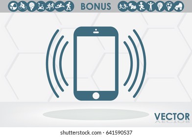 phone icon vector illustration EPS 10.