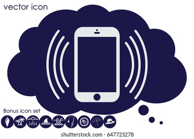 phone icon vector illustration EPS 10.