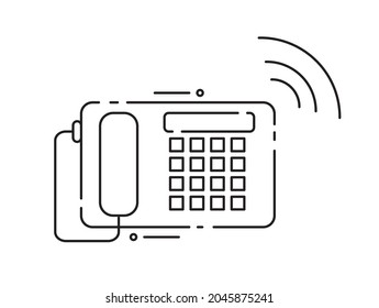  Telefonsymbol, Vektorgrafik eps10