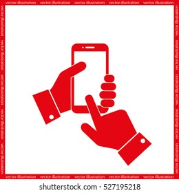 Phone icon vector illustration eps10.