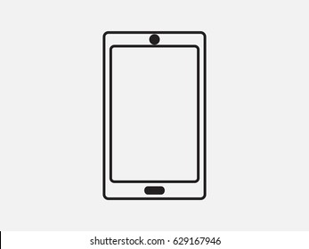 phone, icon, vector illustration eps10