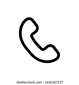 Phone icon, vector illustration. Flat design style. vector phone icon illustration isolated on white, phone icon Eps10. phone icons graphic design vector symbols.