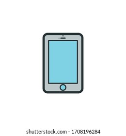 phone icon vector illustration flat