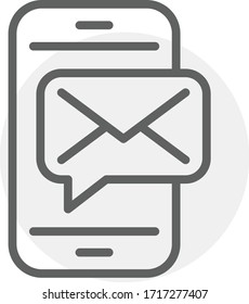 phone icon vector illustration flat