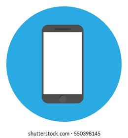 Phone icon. Vector illustration. Flat