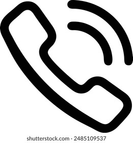 Phone Icon Vector Illustration High Quality.