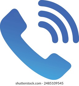 Ilustración vectorial del icono del teléfono de alta calidad.