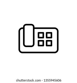 Phone Icon Vector Illustration Logo Template