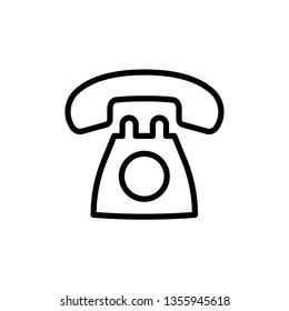 Phone Icon Vector Illustration Logo Template