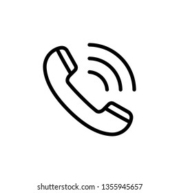 Phone Icon Vector Illustration Logo Template