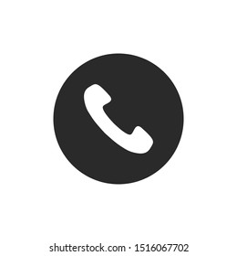Phone Icon Vector Illustration. Phone Logo Template.