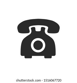 Phone Icon Vector Illustration. Phone Logo Template.