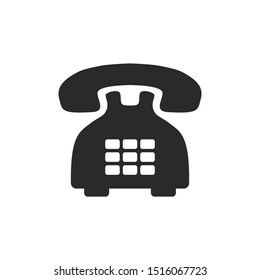 Phone Icon Vector Illustration. Phone Logo Template.