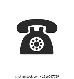 Phone Icon Vector Illustration. Phone Logo Template.