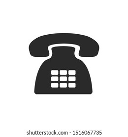 Phone Icon Vector Illustration. Phone Logo Template.