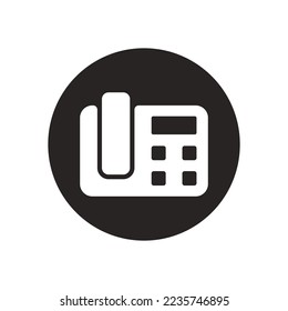 phone icon vector illustration logo design