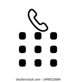 Phone Icon Vector Illustration on white background