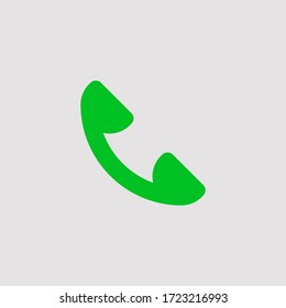 Phone Icon Vector Illustration on blank background. editable icon.