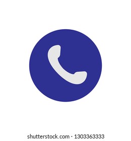 Phone Icon Vector Illustration Sign & Symbol.