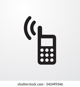 phone icon vector illustration sign symbol
