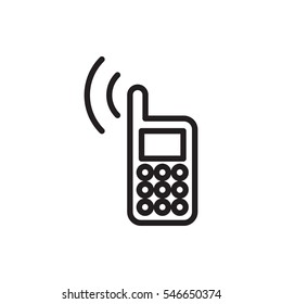phone icon vector illustration sign symbol