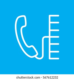 phone icon vector illustration sign symbol