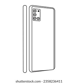 Diseño de símbolo de ilustración de vector de icono de teléfono