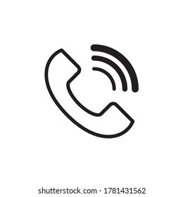 Phone Icon Vector Illustration in Trendy Design