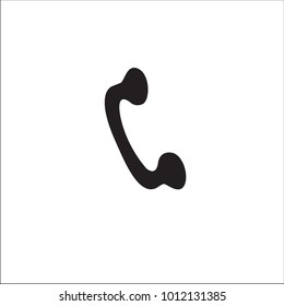 Phone icon vector isolated on white background. Trendy phone icon in flat style. Template for app, ui and logo. Icon phone for your web site. Modern phone icon, EPS 10