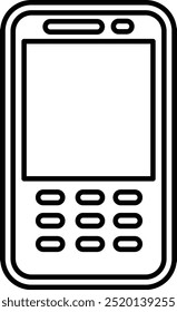 ícone de telefone Vetor Line Icon Design