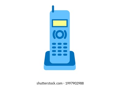 Icono de teléfono. Signo lineal vectorial, símbolo, logotipo de teléfono para concepto móvil y diseño web. Icono para el sitio web de la tienda de electrodomésticos, gadgets y electrónica.