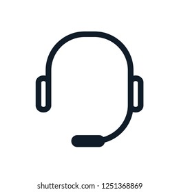 Phone icon vector logo template flat style