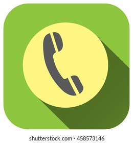 Phone icon, Vector logo for your design, symbol, application, website, UI