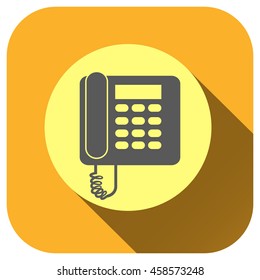Phone icon, Vector logo for your design, symbol, application, website, UI