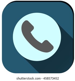 Phone icon, Vector logo for your design, symbol, application, website, UI