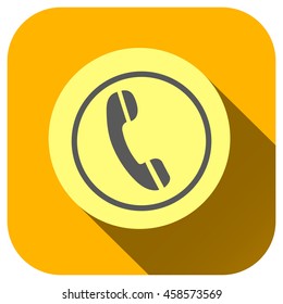 Phone icon, Vector logo for your design, symbol, application, website, UI