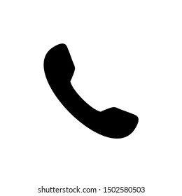 Phone icon vector. Mobile phone and telephone symbol