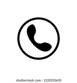 Phone icon vector on eps 10 can be used for graphic design, UI, web, business and others