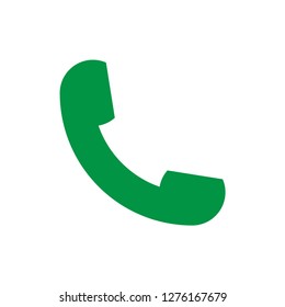 Phone icon vector on white background