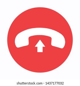 Phone Icon Vector on white background