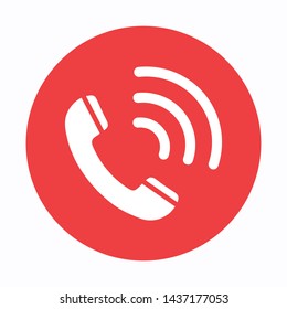 Phone Icon Vector on white background