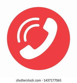 Phone Icon Vector on white background
