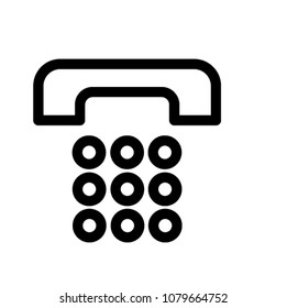 phone icon vector pictogram mark symbol 