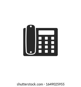 phone Icon vector sign isolated for graphic and web design. phone symbol template color editable on white background.