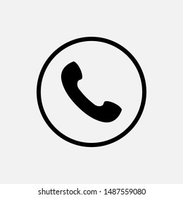 Phone Icon - Vector, Sign and Symbol for Design, Presentation, Website or Apps Elements.