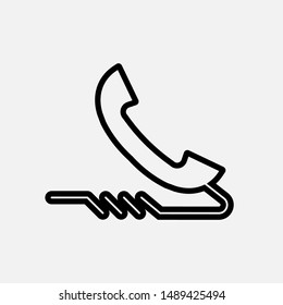 Phone Icon - Vector, Sign and Symbol for Design, Presentation, Website or Apps Elements.