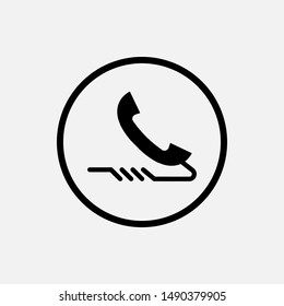 
Phone Icon - Vector, Sign and Symbol for Design, Presentation, Website or Apps Elements.